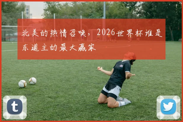 北美的热情召唤,2026世界杯谁是东道主的最大赢家